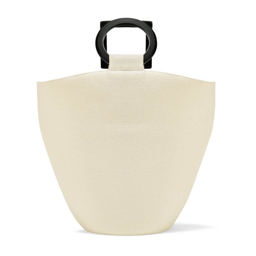 STAUD x SOLID & STRIPED - CANVAS TOTE BAG